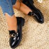 Thick Sole Platform Loafers – Women's Pointed Toe Oxford Shoes