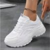 Women's Chunky Sneakers – Breathable & Lightweight Walking Shoes